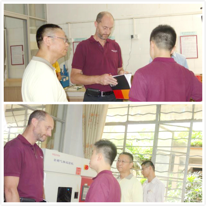 法國客戶對耀東華檢測中心進行第二方審核。.jpg